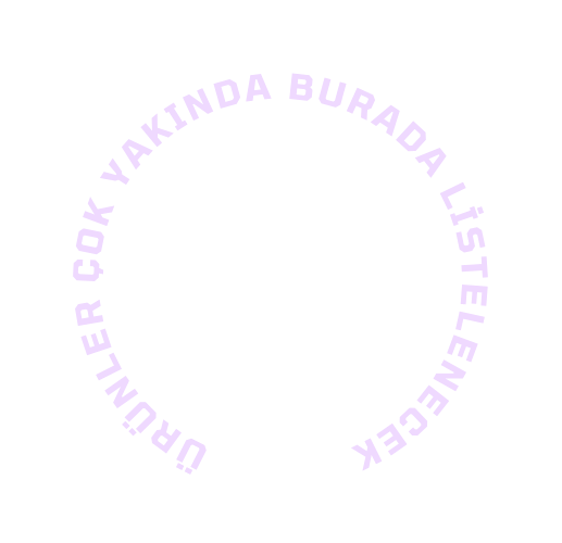 ürünler çok yakında burada listelenecek